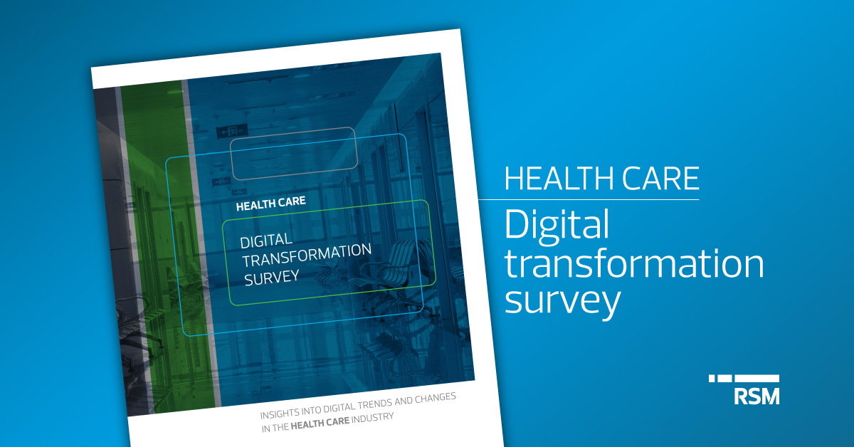 Insights into digital trends and changes in the health care industry